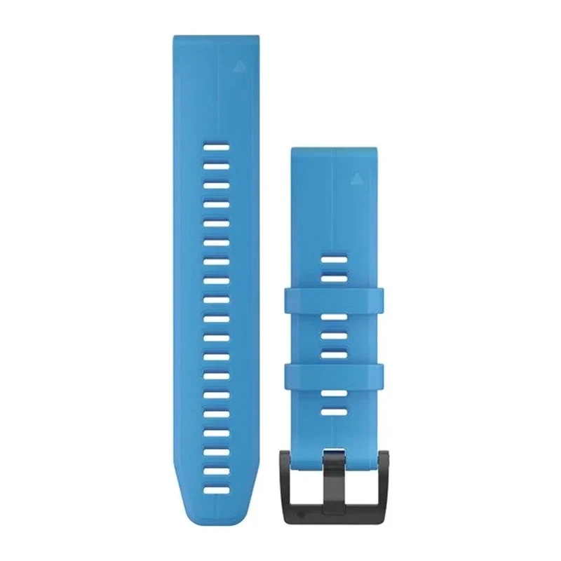 Garmin QuickFit 22 Silikonarmband Cyanblå - Nyskick