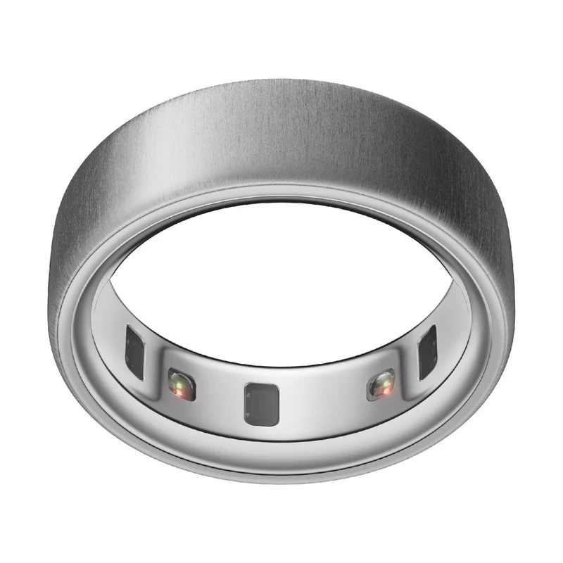 Oura Ring 4 Smart Ring Borstat Silver Storlek 15 - Nyskick