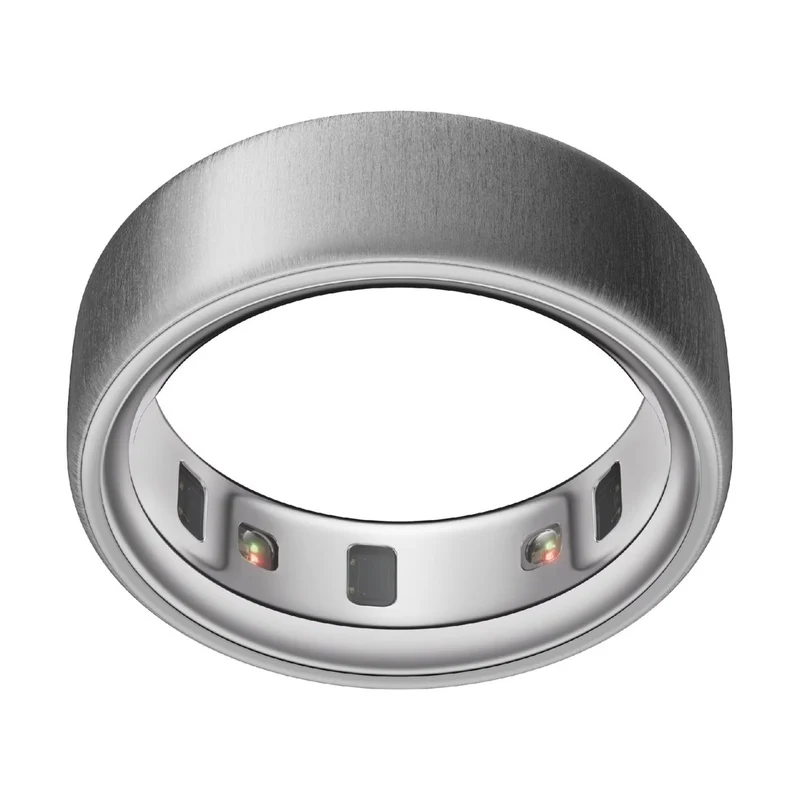 Oura Ring 4 Smart Ring Borstat Silver Storlek 14 - Nyskick