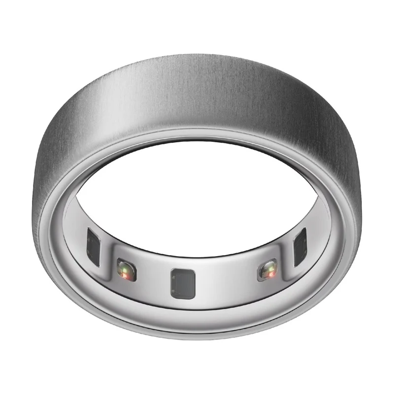 Oura Ring 4 Smart Ring Borstat Silver Storlek 10 - Nyskick