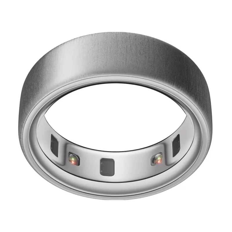 Oura Ring 4 Smart Ring Borstat Silver Storlek 8 - Nyskick
