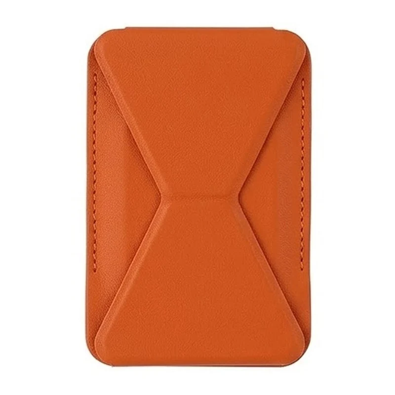 Tunn Korthållare med MagSafe och Stativ - Orange