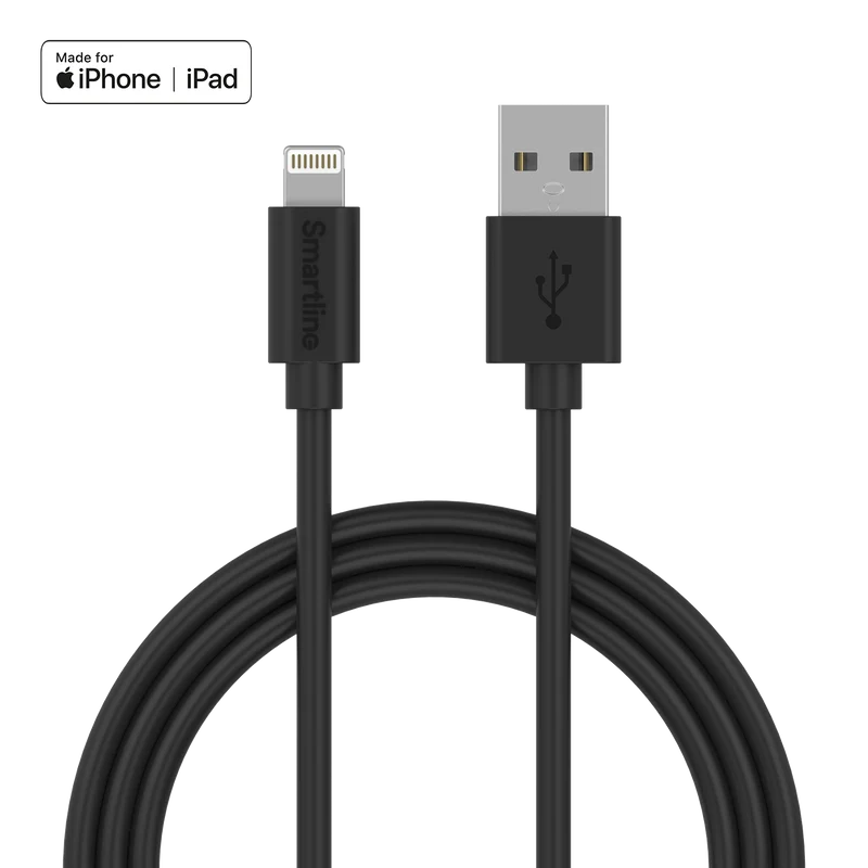 USB-A till Lightning-kabel