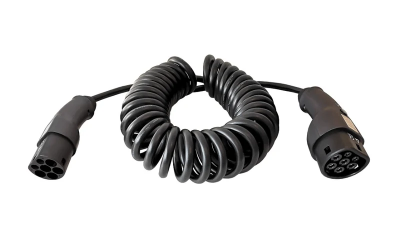 Tesla laddkabel Typ 2 - 11kW, spiral