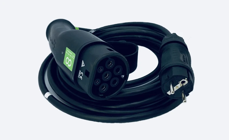 Portabel laddare Metron Typ 2 - Schuko