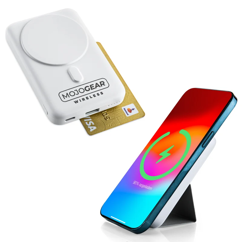 MOJOGEAR Wireless MagSafe power bank 10,000 mAh - White