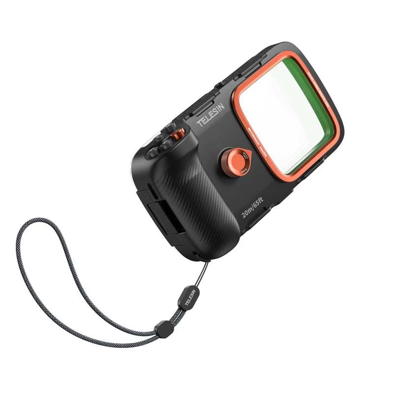 Telesin Smartphone Diving Case with Buttons and Vacuum Pump