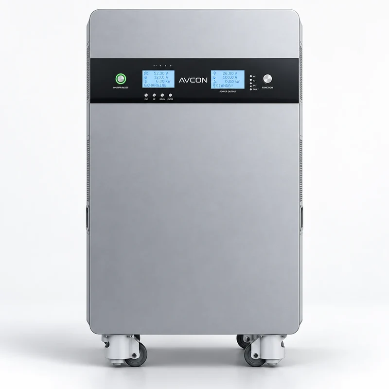 16.08 kWh 5 kW hjulbasert alt-i-ett off-grid energilagringssystem