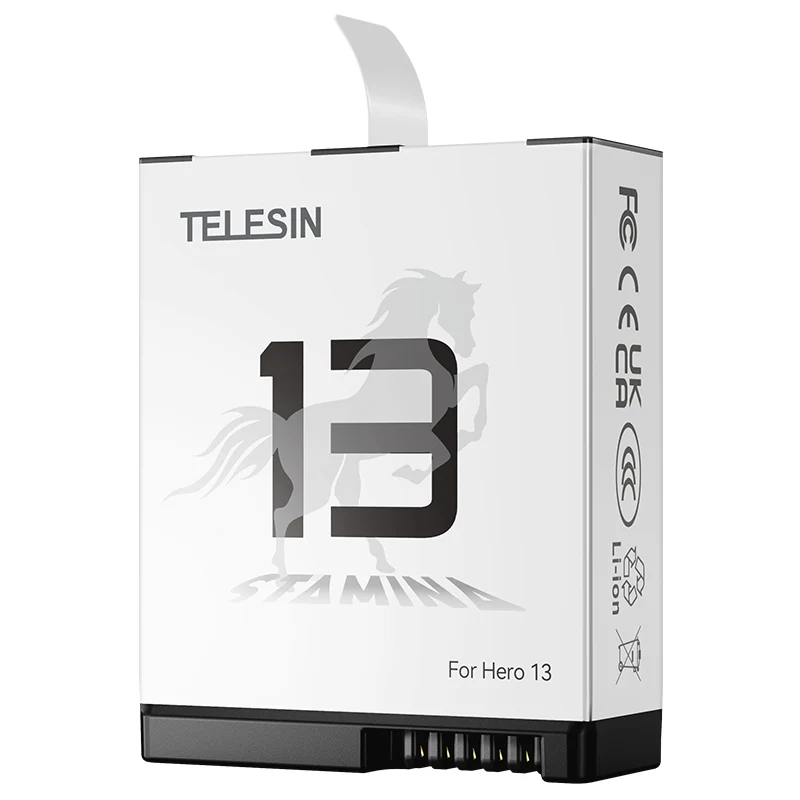 Telesin rechargeable battery for GoPro 13 - 1950 mAh