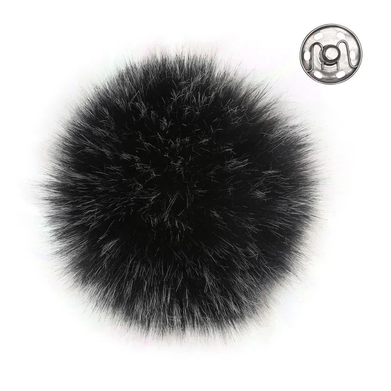 Pom pom - Mörkgrå