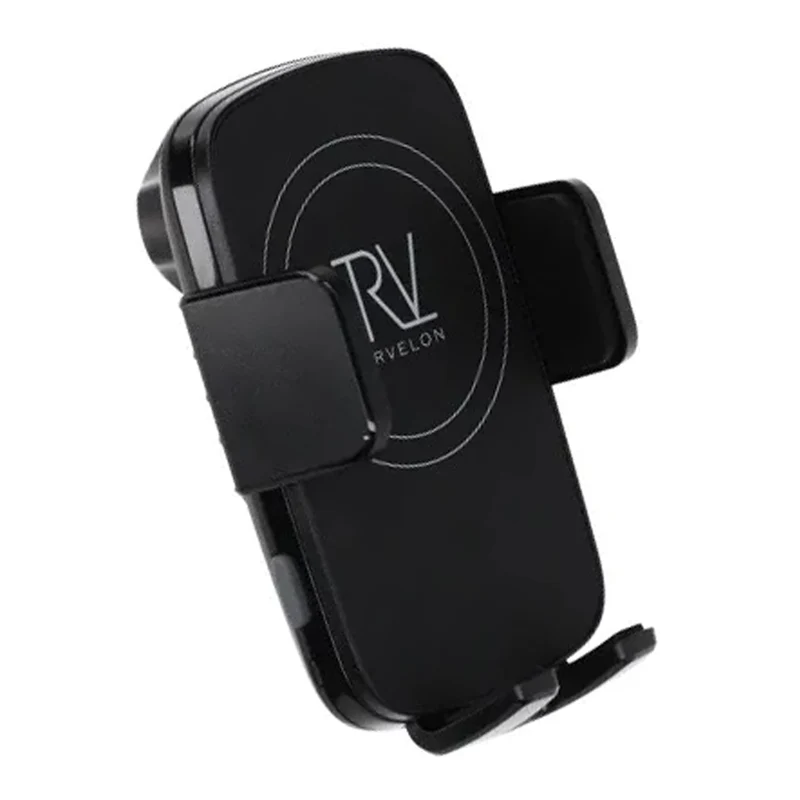 Rvelon 15W Trådlös Billaddare med Automatisk Mobilhållare