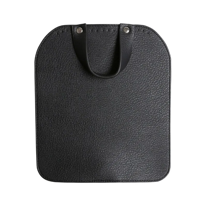 Flapp lock m/Magnetisk Knapp - Black/Silver