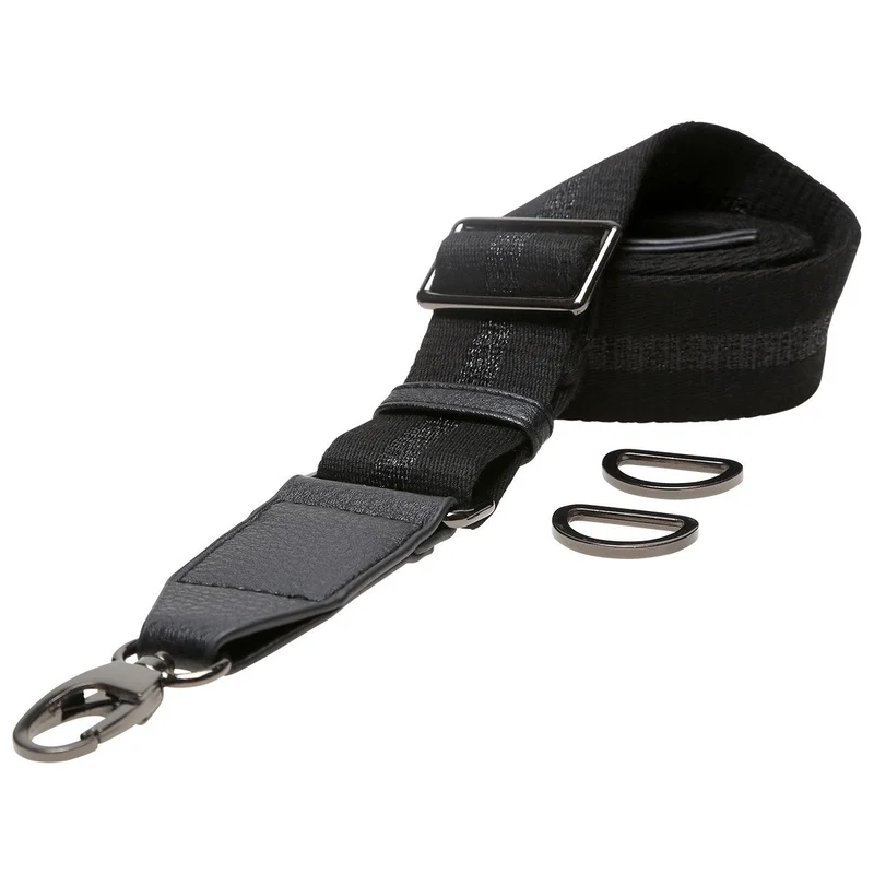 Axelrem till väska i Bomull - Justerbar 80–125 cm x 38 mm