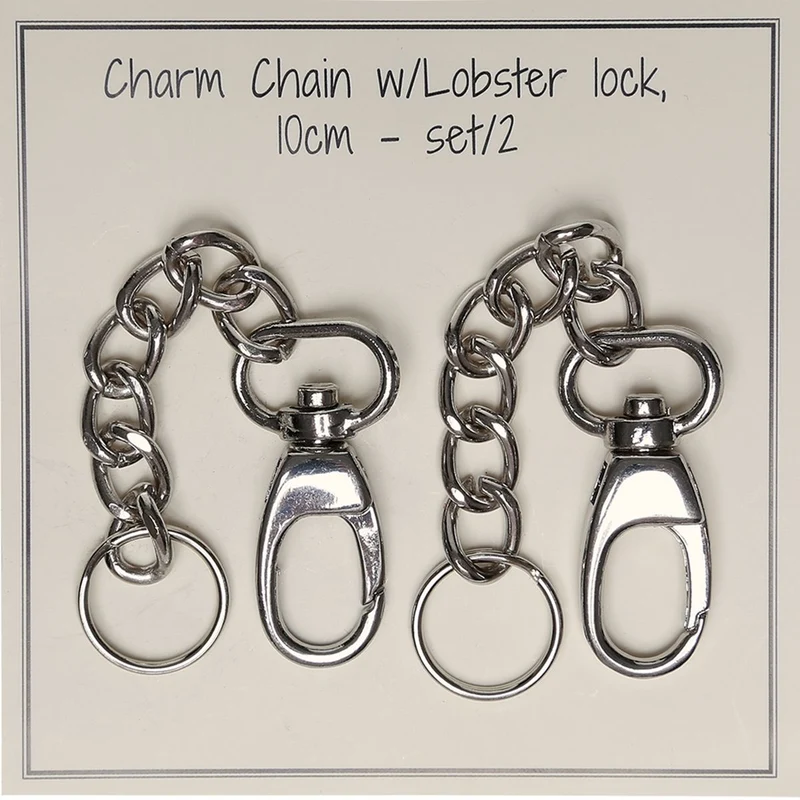 Charm kädja med karbinlås - 10cm