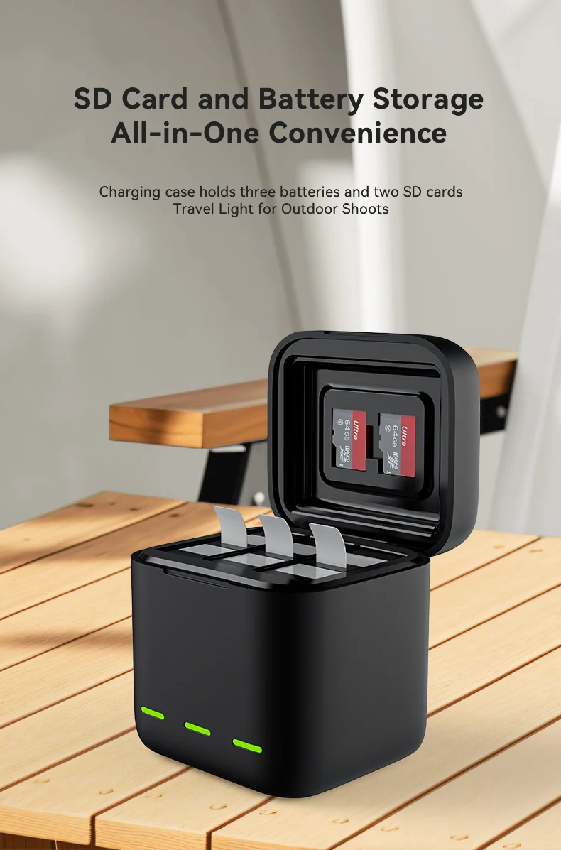 Telesin Battery Charging Box for GoPro Hero 13