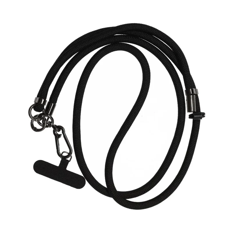 Mobilhalsband Universal justerbart - Svart