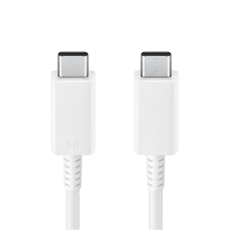 Samsung USB C till USB C 100W 5A 1.8m - Vit