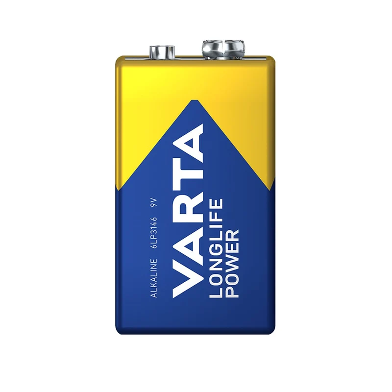 Varta Alkalisk Longife Power Batteri 9V 1-pack