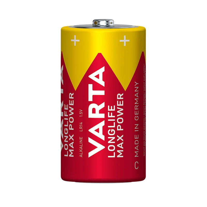 Varta Longlife Max Power Batteri C och LR14 C 2-pack