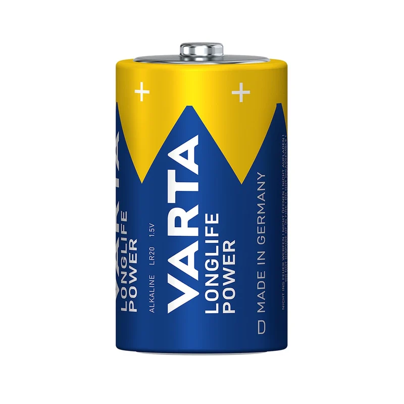 Varta Longlife Batteri D LR20 1.5V 2-pack