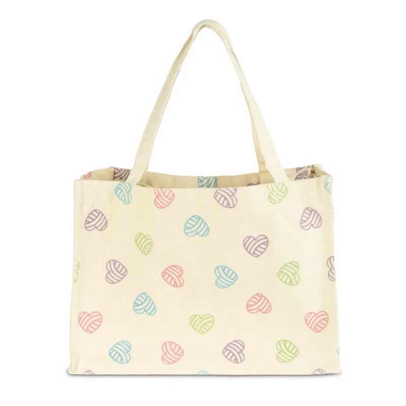 Canvas Shopper med dragsko