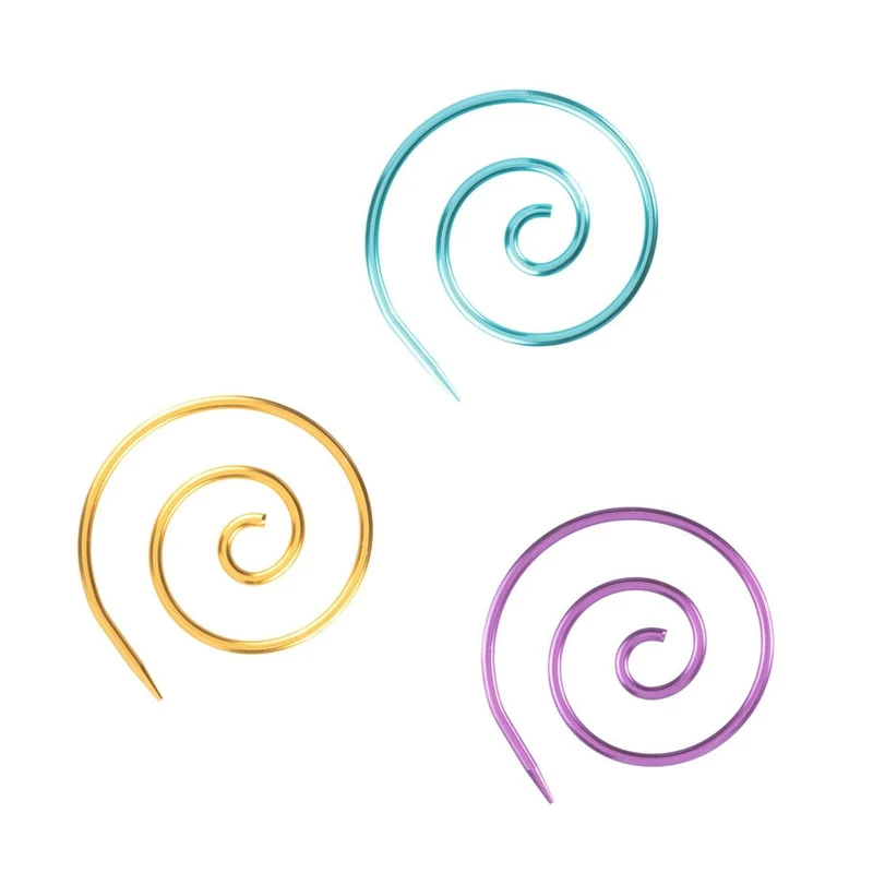 Flätstickor / Hjälpstickor - Spiral
