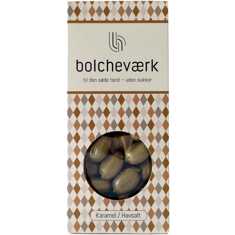 Gräddkola & havssalt - sockerfria karameller