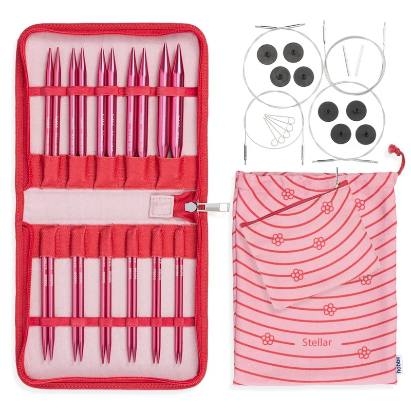 Stellar Set med utbytbara ändstickor Deluxe - Coral