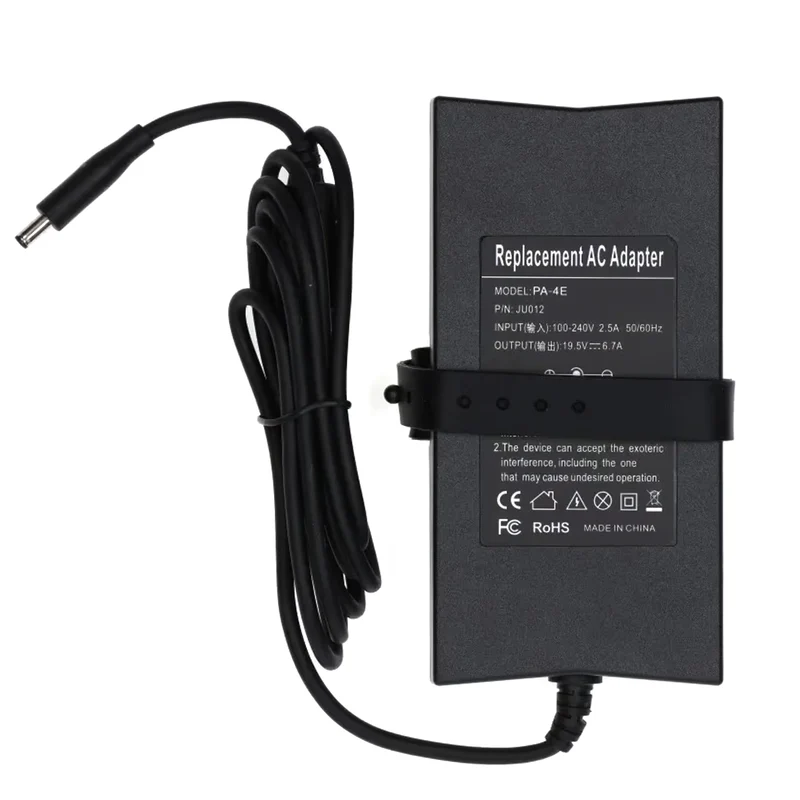 Nätadapter Laddare för Dell 130W 19.5V 4.5 mm
