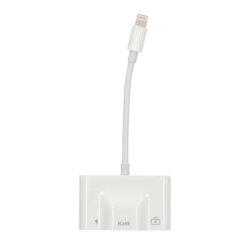 Lightning till Ethernet och Lighnting och USB A