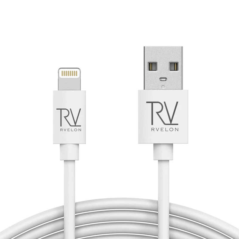 Rvelon USB-A till Lightning Kabel 1m