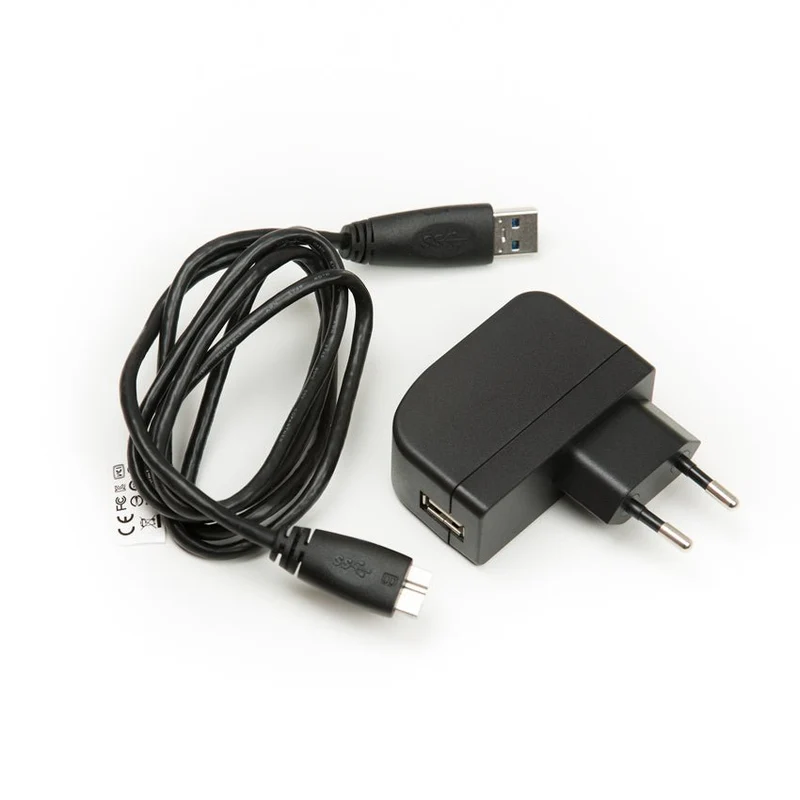 Micro USB 3.0 Kabel med Väggladdare