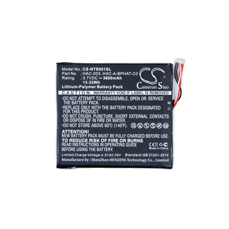 Nintendo Switch Batteri HAC-003