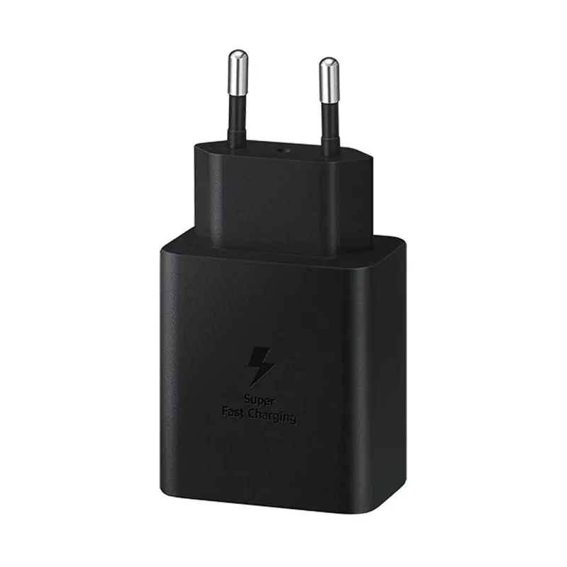 Samsung Snabbladdare GaN 45W med Laddkabel USB C - Svart