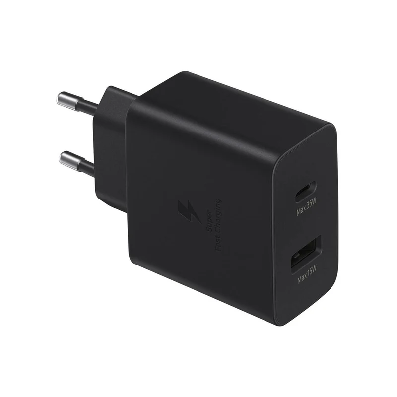 Samsung Laddare Duo USB C och USB-A 35W