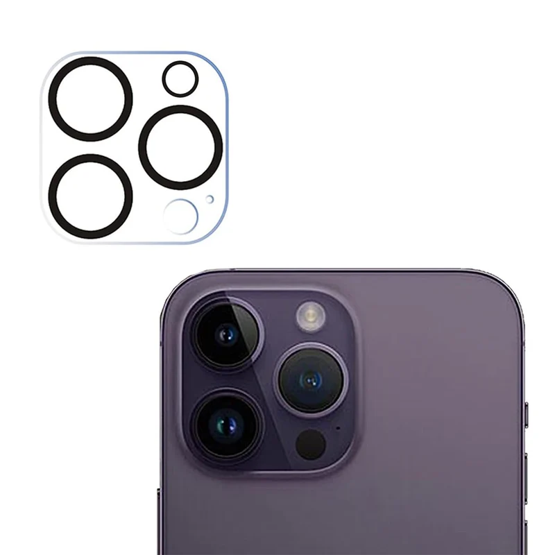 iPhone 15 Pro och iPhone 15 Pro Max Kameraskydd Härdat Glas