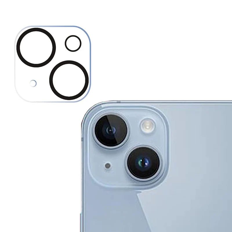 iPhone 15 och iPhone 15 Plus Kameraskydd Härdat Glas