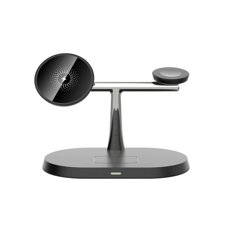 Trådlös Smart 3-i-1 Laddstation med USB C