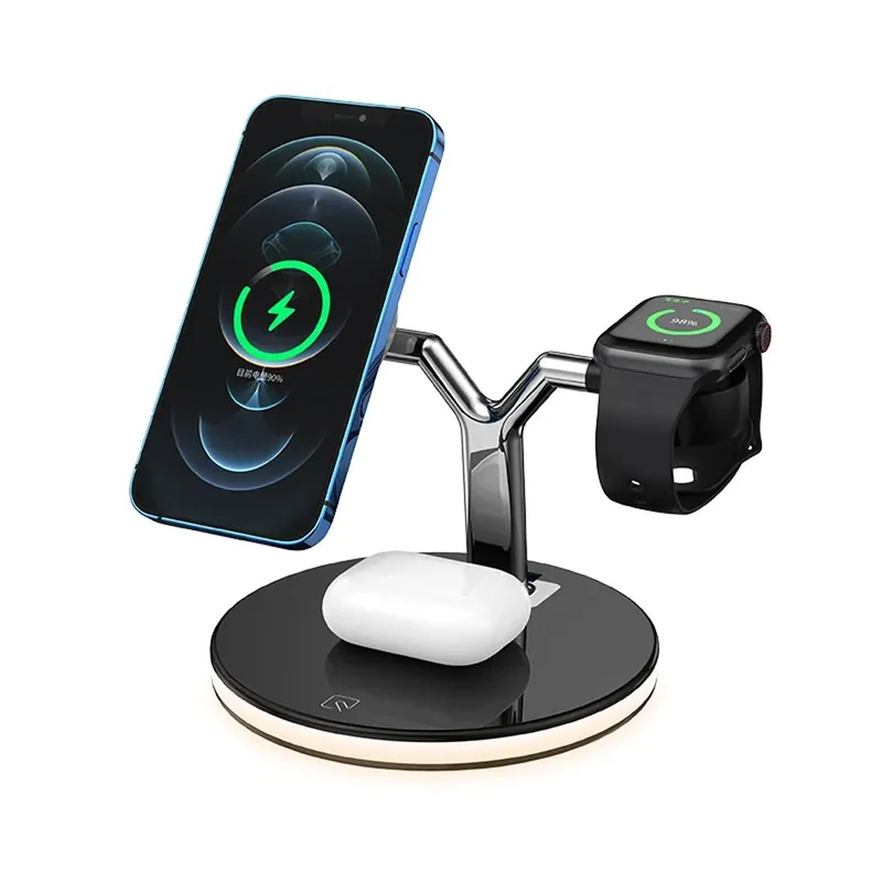 Trådlös 3-i-1 Laddstation 25W med PD och QC3.0