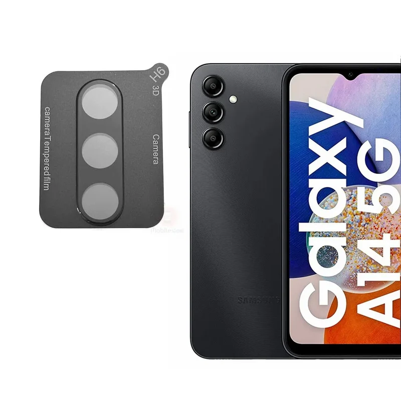 Kameraskydd Samsung Galaxy A14 4G och 5G och Samsung A34 5G - Svart