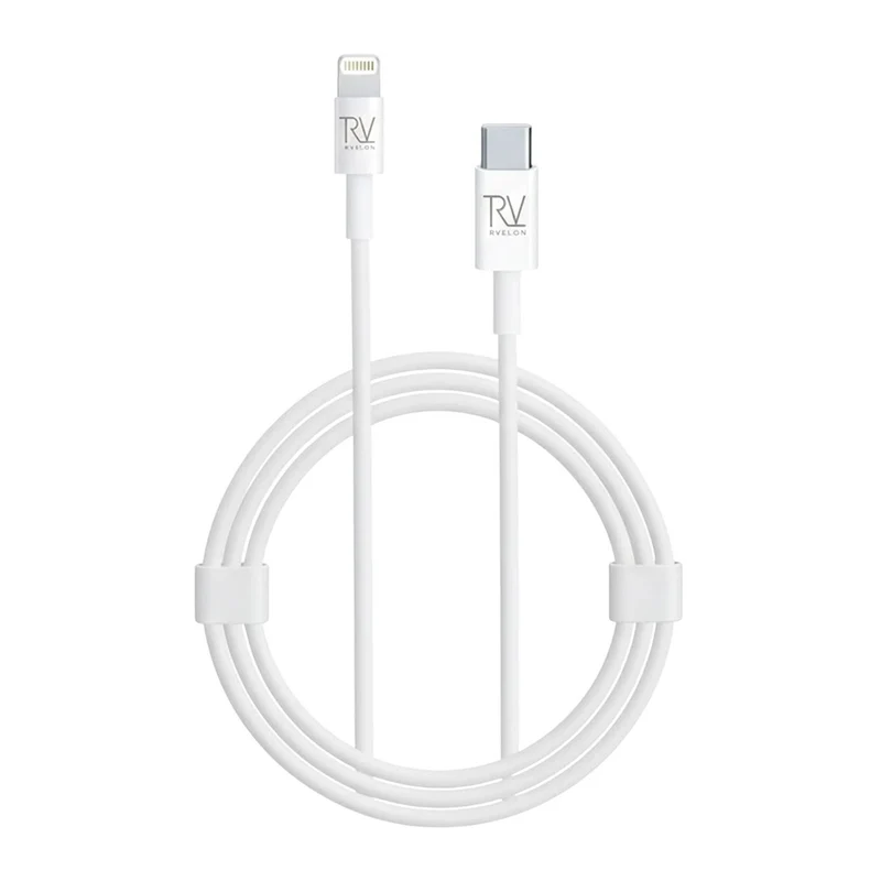 Rvelon USB C till Lightning Kabel 2m