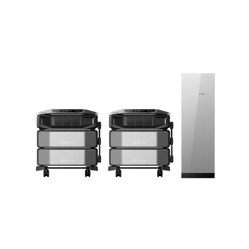 Ecoflow Delta Pro Ultra X(2*Inverter+4*Battery)+Smart Home Panel 3(Smart home panel 3 shipped separately on September 20)