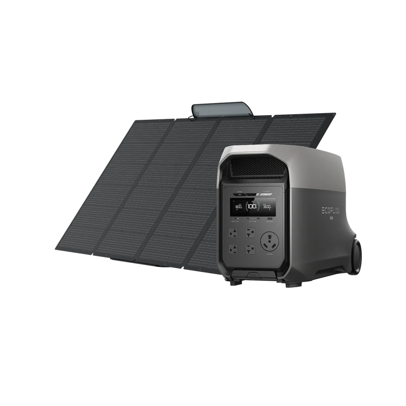Ecoflow DELTA 3 ultra+400W solar panel