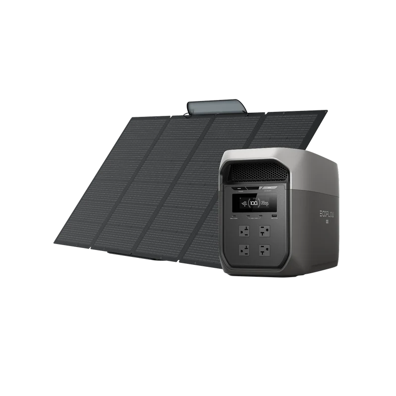 Ecoflow DELTA 3 Max+400W solar panel