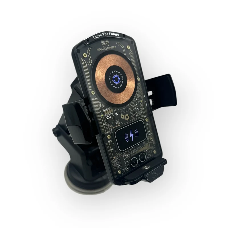 FJ26 Auto Open Wireless Car Mount Charger (black) 15W