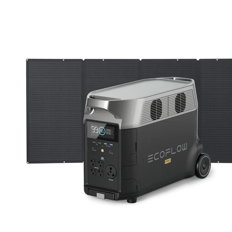 EcoFlow DELTA Pro + 400W Solar Panel + a free Camping Light
