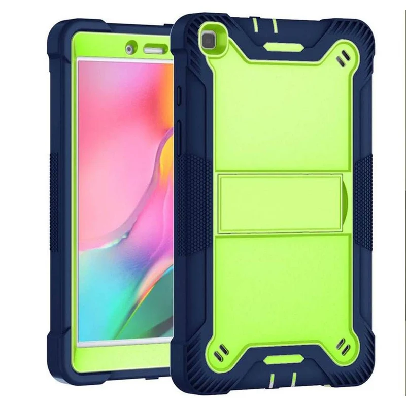 Hybrid Tablet Case w/ kickstand for iPad Mini 6 / 7 (green)