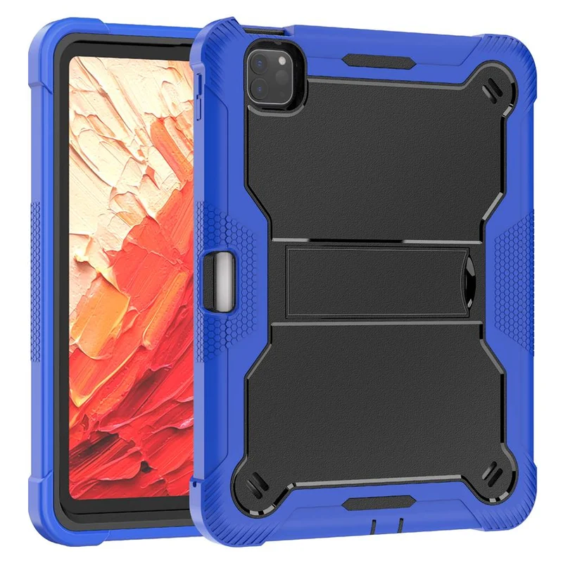 Hybrid Tablet Case w/ kickstand for iPad Pro 11" 2024 (blue)