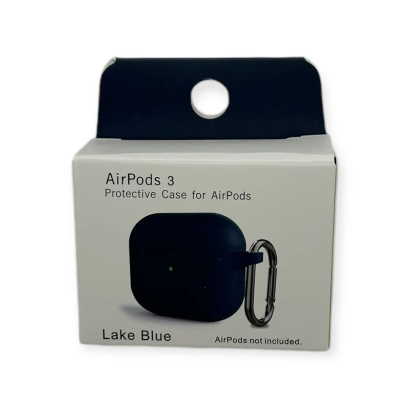 AirPods 3 New Silicone Case(Lakeblue)