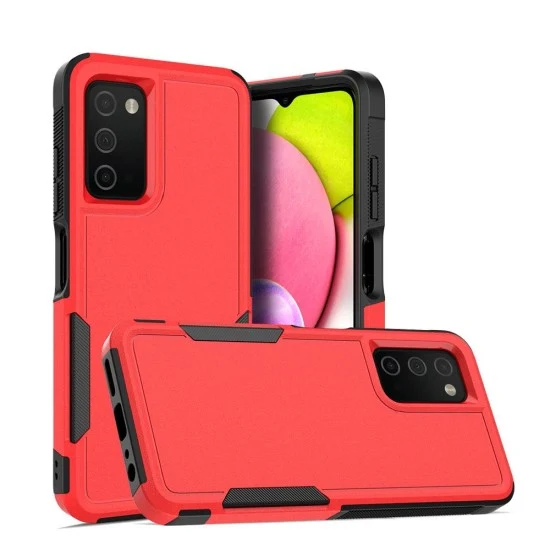Traveler Hybrid Case For Moto G 5G 2024 (red)